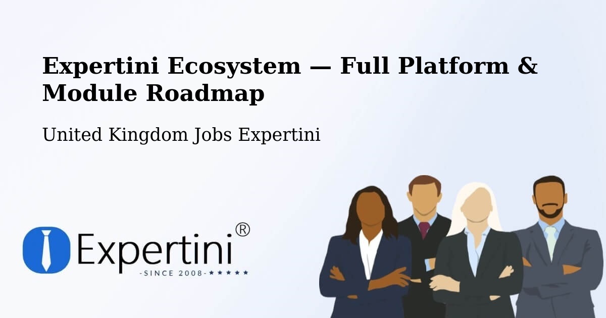 Expertini Ecosystem — Full Platform & Module Roadmap – Cornwall